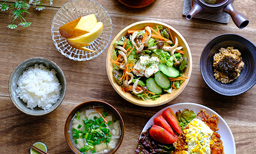 バランスの取れた食事
